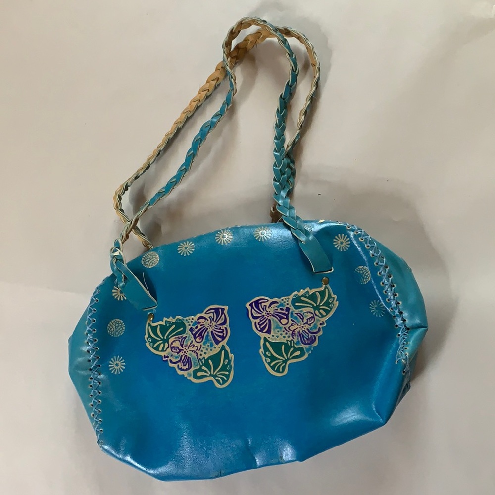 Vintage blue purse women’s bag